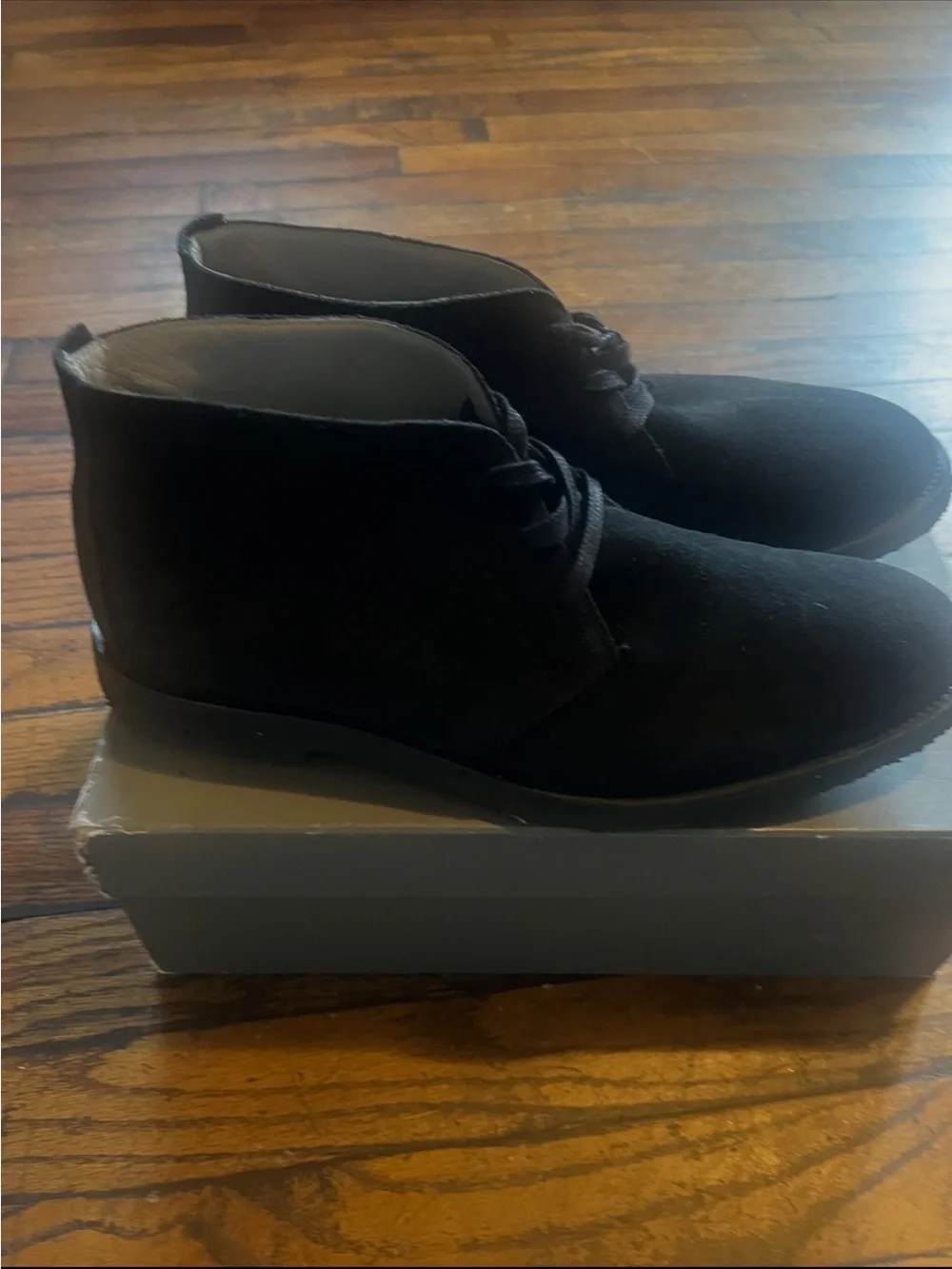 All Saints Black Suede Men's Chukka Boots size 10